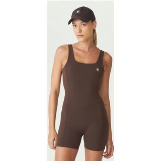 Macacão Feminino Fila Touch Gym Marrom