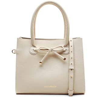 Bolsa Celina Couro Off White Cecconello C2955-2