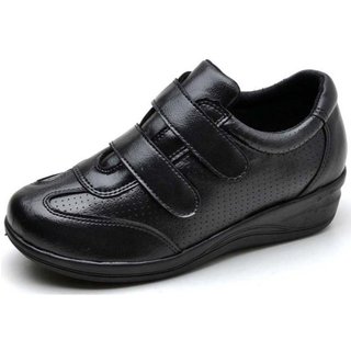 Tênis Conforto Ortopédico Feminino Pizaflex 910 Preto