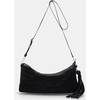 Bolsa Pequena Couro Madras Luz Da Lua - 10006306 Luz Da Lua Preto