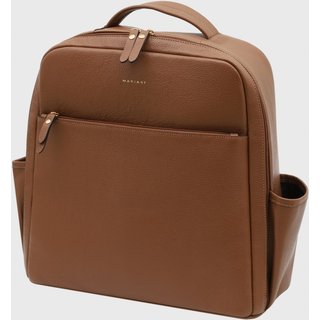 Mochila Maternidade Couro Mariart Mandacaru Camel
