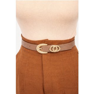Cinto Inspiração D Bell Outelet Fashion Bege