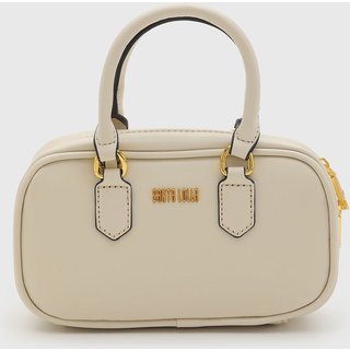 Bolsa Feminina Santa Lolla Alça Dupla Bege