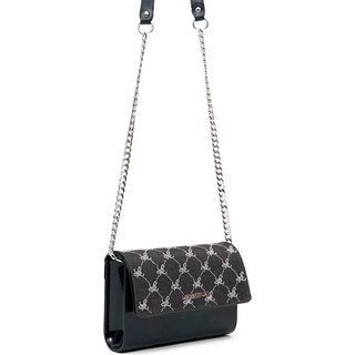 Bolsa Crossbody Lança Perfume Shine Pr25 Preto Feminino