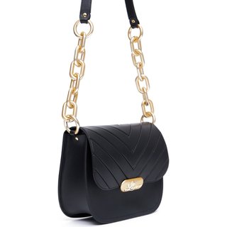Bolsa Crossbody Lança Perfume Inject In24 Preto Feminino