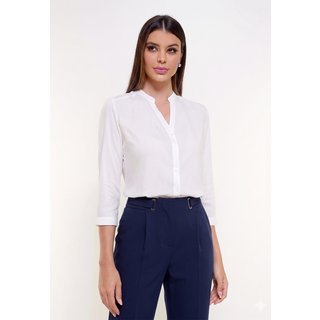 Camisa Intens Manga 3/4 Viscose Branco