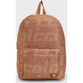 Mochila Feminina Colcci Monograma Caramelo