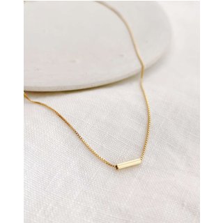 Colar Line Banho Ouro
