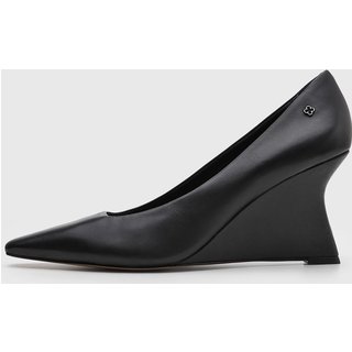 Scarpin Feminino Capodarte Salto Anabela Preto