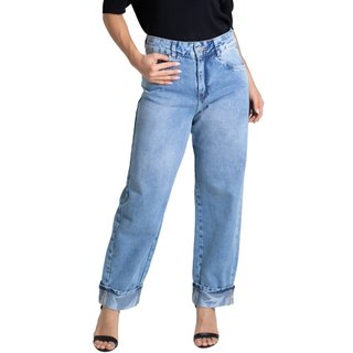 Calça Jeans Sawary Barrel - 280048 - Azul - Sawary