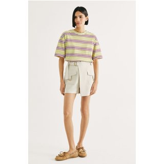 Shorts Saia Cargo Em Peach Touch Hering