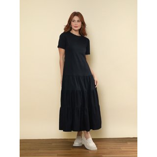 Vestido Amora Malha Preto