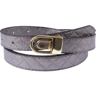 Cinto Feminino Matelassê Artlux FM7704 Café