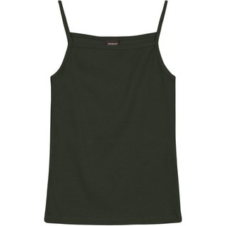 Blusa Feminina Regata Canelada Essendi Verde Escuro Verde