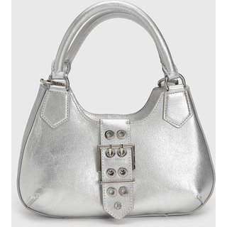 Bolsa Média Feminina Jorge Bischoff Fivela Prata