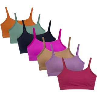 Kit 3 Top com Bojo removivel Top com alça para academia REF167