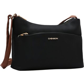 Bolsa Feminina Chenson Microfiber Preto 3184590