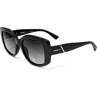 Óculos de Sol Maresia MRS004 C100 Polarizado Preto Feminino