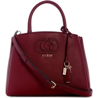 Bolsa Guess Isola 3 Comp Satchel Vinho