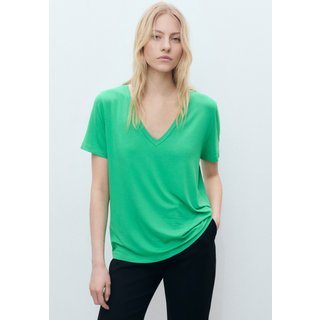 Camiseta Mango Reta Vispi Verde