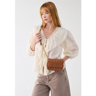 Bolsa Feminina Luiza Barcelos Matelassada Caramelo