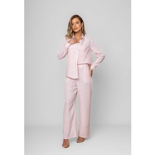 Calça Pantalona Alfaiataria Listrada Salvatore Rosa