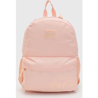 Mochila Feminina Coca Cola Logo Rosa