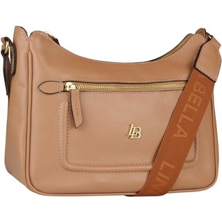 Bolsa Média Emilia Linea Bella 5553 Marrom Claro