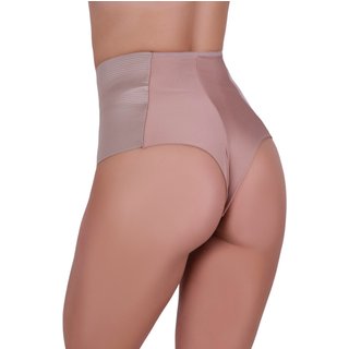 Calcinha Cinta Compressão Modeladora Fio Duplo Concept Lingerie Chocolate