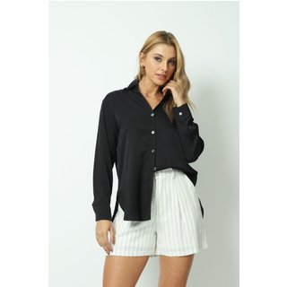 Camisa Manga Longa Preto GG Gazzy