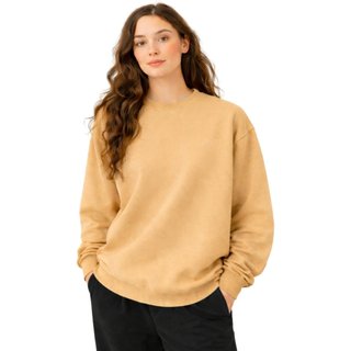 Blusa de Frio Moletom Sem Capuz Confortavel Macio Liso