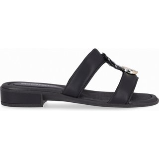 Tamanco Salto Baixo Piccadilly 590067 Feminino - Preto
