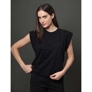 Camiseta Feminina Malha Leve Calvin Klein - Preto Calvin Klein Jeans