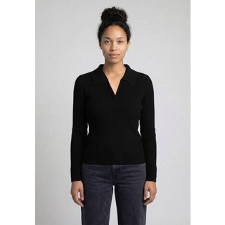 Blusa Tricot Feminina Facinelli Gola V Preta