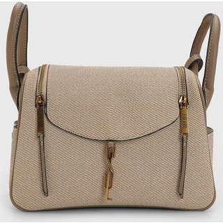 Bolsa Feminina Santa Lolla Média Estruturada Bege