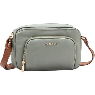Bolsa Feminina Chenson Microfiber Verde Musgo 3184587