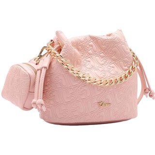 Bolsa Feminina Chenson Original Heart Cool Saco Rosa 3485105