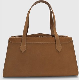 Bolsa Feminina Arezzo Estruturada Caramelo