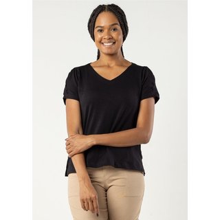 Blusa Básica Pau a Pique Algodão Preto PRETO - GG Pau a Pique