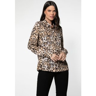 Camisa Guess Manga Longa Eco Animal Print