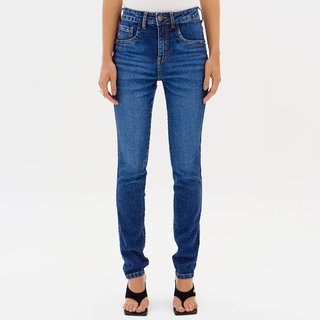 Calça Jeans Easy Lança Perfume Skinny Mid Ou26 Azul Feminino