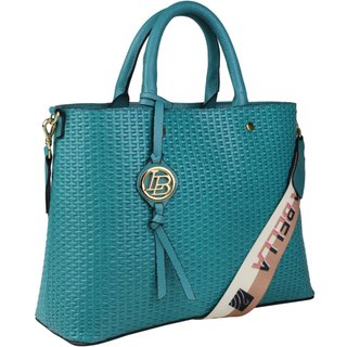 Bolsa feminina em couro Linea Bella 5213 Verde