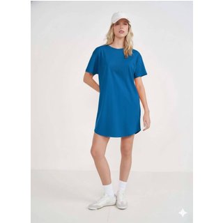 Vestido Colcci Sport Comfort Fit Feminino Azul