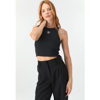 Regata Cropped adidas Originals Logo Preta