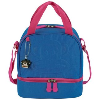 Infantil - Lancheira 2 Compartimentos Paul Frank Classics Azul - Aquamarine Azul