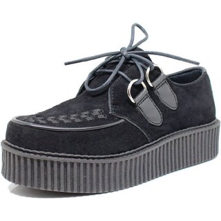 Creeper Camurça Preto Estilo Veggie Shoes