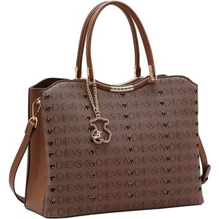 Bolsa Feminina Chenson Cristal Monograma 3485395 Café