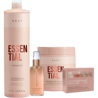 Kit Braé Essential Color Litro (4 produtos)