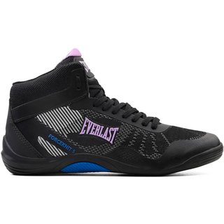 Tênis Everlast Forceknit 5 Preto e Roxo Feminino