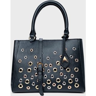 Bolsa Tote Ilhós Carrano 800809 Preto